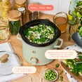 thumbnail image 3 of Beautiful 2 Qt Manual Slow Cooker, Sage Green by Drew Barrymore, 3 of 13