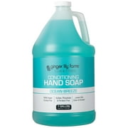 Ginger Lily Farms Club & Fitness Conditioning Liquid Hand Soap Refill, 100% Vegan & Cruelty-Free, Ocean Breeze Scent, 1 Gallon (128 fl oz)