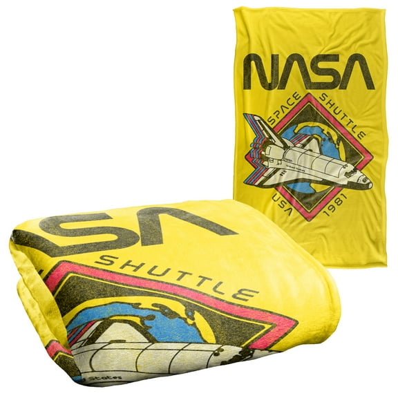Nasa 1981 Silky Touch Super Soft Throw Blanket 36" x 58"