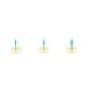 thumbnail image 2 of Soidarity Pinzas para cutículas de uñas, tijeras de acero inoxidable, galvanoplastia, impermeables, de mano, accesorio para el hogar, Spray verde dorado Type1 NO1 Soidarity  CBP288410, 2 of 6
