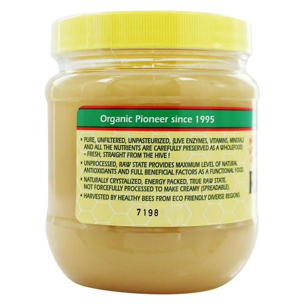 YS Organic Bee Farms - Miel cru - 14 oz. 