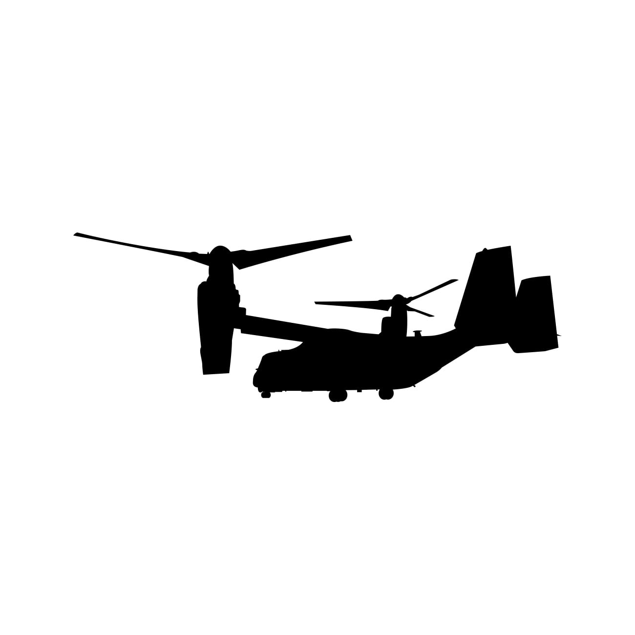 V-22 Osprey Sticker Decal Die Cut - Self Adhesive Vinyl - Weatherproof
