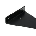 thumbnail image 3 of Vintage Triangle Shelf Bracket Support Iron Easy to Install Wall Mount Wall Shelf Bracket for Garage Store Office Bookstore Ornament 130x170mm, 3 of 4