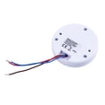 thumbnail image 3 of Interruptor de luz con sensor de movimiento PIR para techo, 110-220 V, 200 W, ultrafino, con retardo de tiempo ajustable por inducción infrarroja, 3 of 8