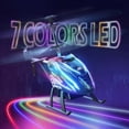 thumbnail image 6 of Lenbar Remote Control Helicopter, 7 Colors Light, Altitude Hold, One-Key Take-Off/Landing, 2.4GHz Indoor Toy for Kids, 6 of 6