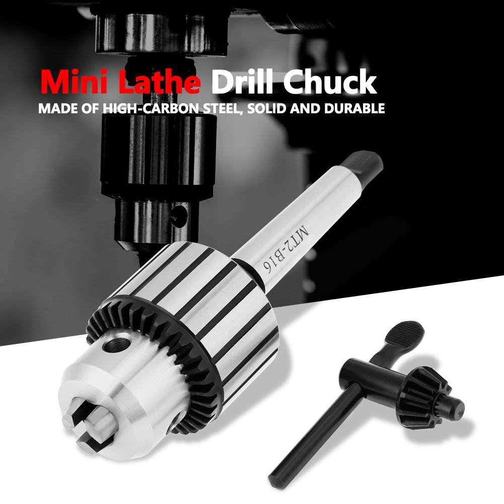 WALFRONT Drill Chuck, Mini Lathe Drill 