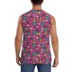 thumbnail image 4 of Balery Summer Flamingo Camisetas sin mangas para hombre, absorbe la humedad y protege contra el mal olor.-XX-Large, 4 of 7