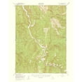 thumbnail image 2 of USGS 26x31 Gold Ornate Wood Framed with Double Matting Museum Art Print Titled - Tactah Creek California Quad - USGS 1961, 2 of 4