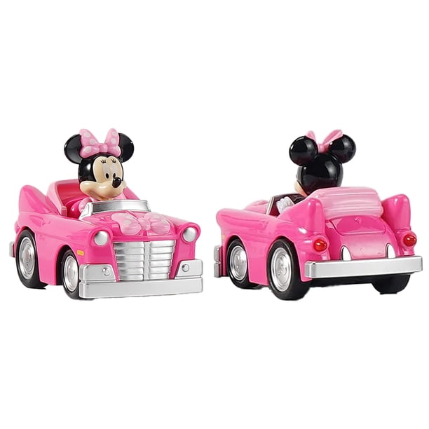Disney Junior Pull-Back Toy Vehicles - Mickey, Minnie, Daisy
