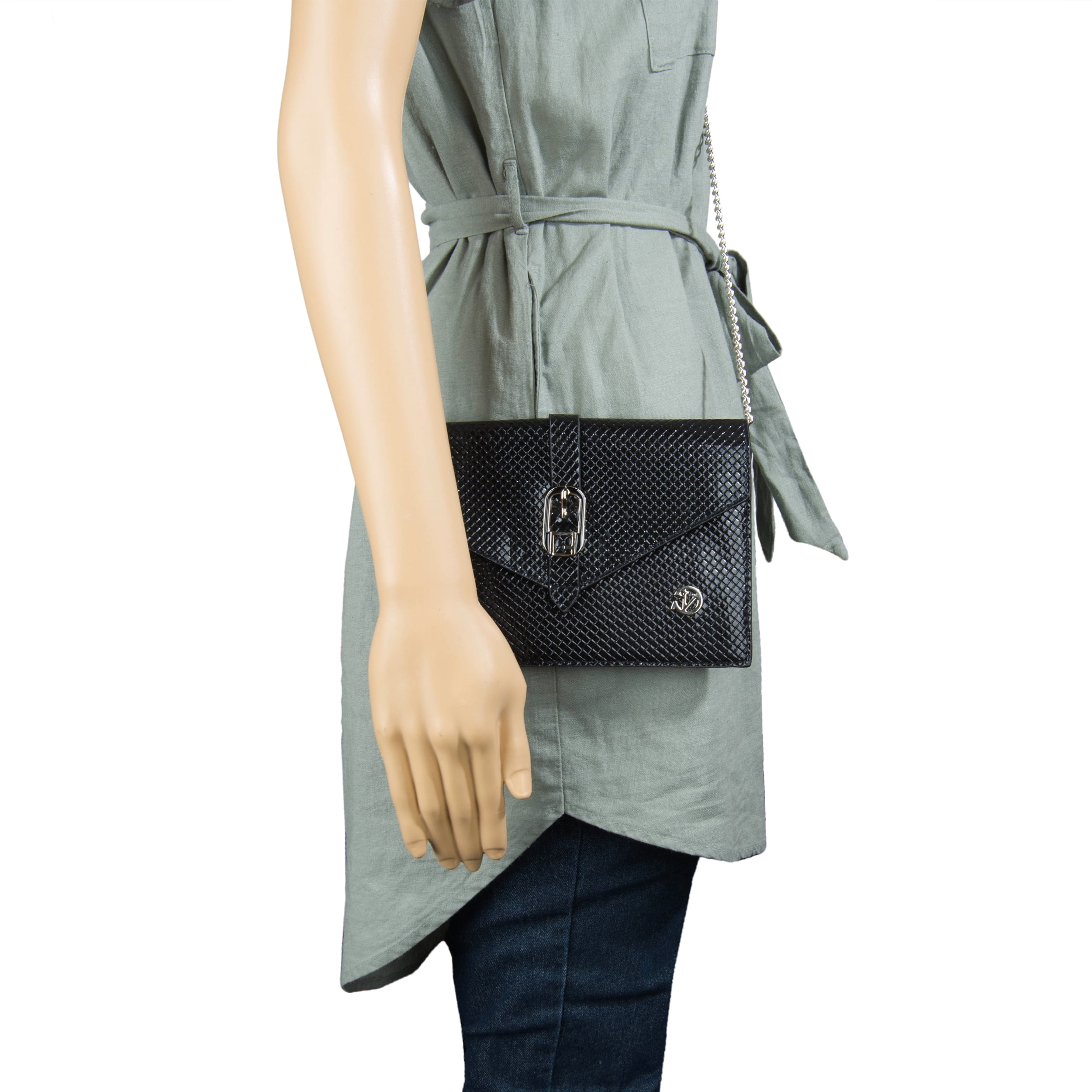 BUNDLE: Travel Crossbody Pouch bag and Universal cup holder car mount - Vegan Leather Smartphone Bag with Removable Shoulder Strap