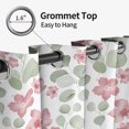 thumbnail image 4 of Tchckioa Blackout Curtains,Thermal Insulated Grommet Drapes for Living Room,42x96 Inch,2 Panels,Watercolor Floral, 4 of 9