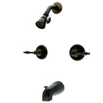 Kingston Brass KB245KL Tub and Shower Faucet, Oil Rubbed Bronze