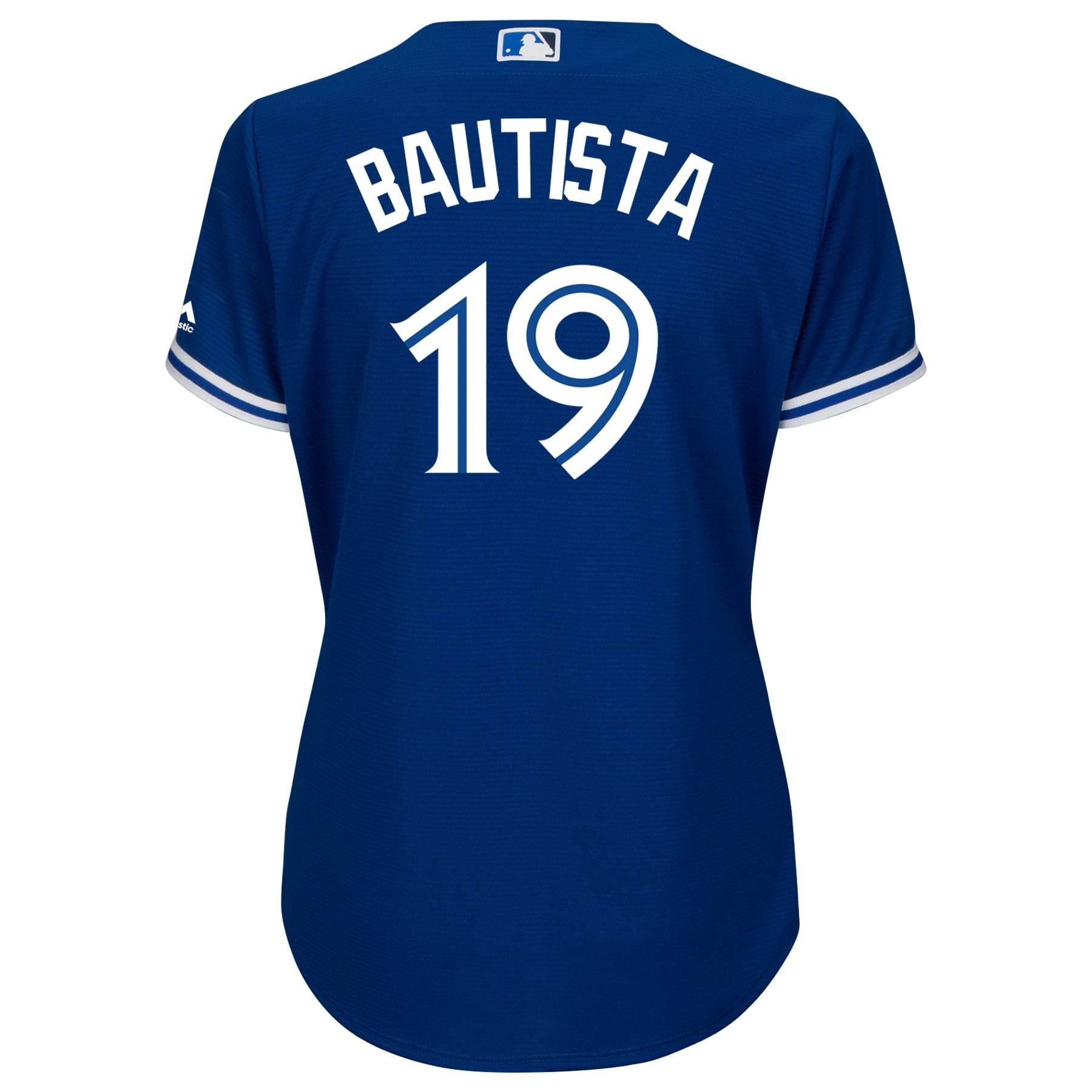 Ladies' Jose Bautista Toronto Blue Jays Cool Base Replica Away Jersey