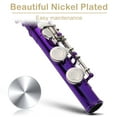 thumbnail image 4 of Zimtown 16 Hole C Flute for Student Beginner School Band with Case, 4 of 7