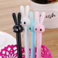 thumbnail image 4 of Writting Pen, 12 Pcs 0.5 mm Black Ink Rabbit Ear Shape Rolling Ball Cute Gel Ink, 4 of 5