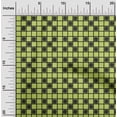 thumbnail image 1 of oneOone Silk Tabby Fabric Check Ikat Fabric Prints By Yard 42 Inch Wide, 1 of 4