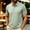 Green, variant on Dolkfu Yellow Polos Shirts for Men Big And Tall Retro Vintage Collared Button Short Sleeve Polos Plaid Modern Minimalist Tops Khaki,Xs