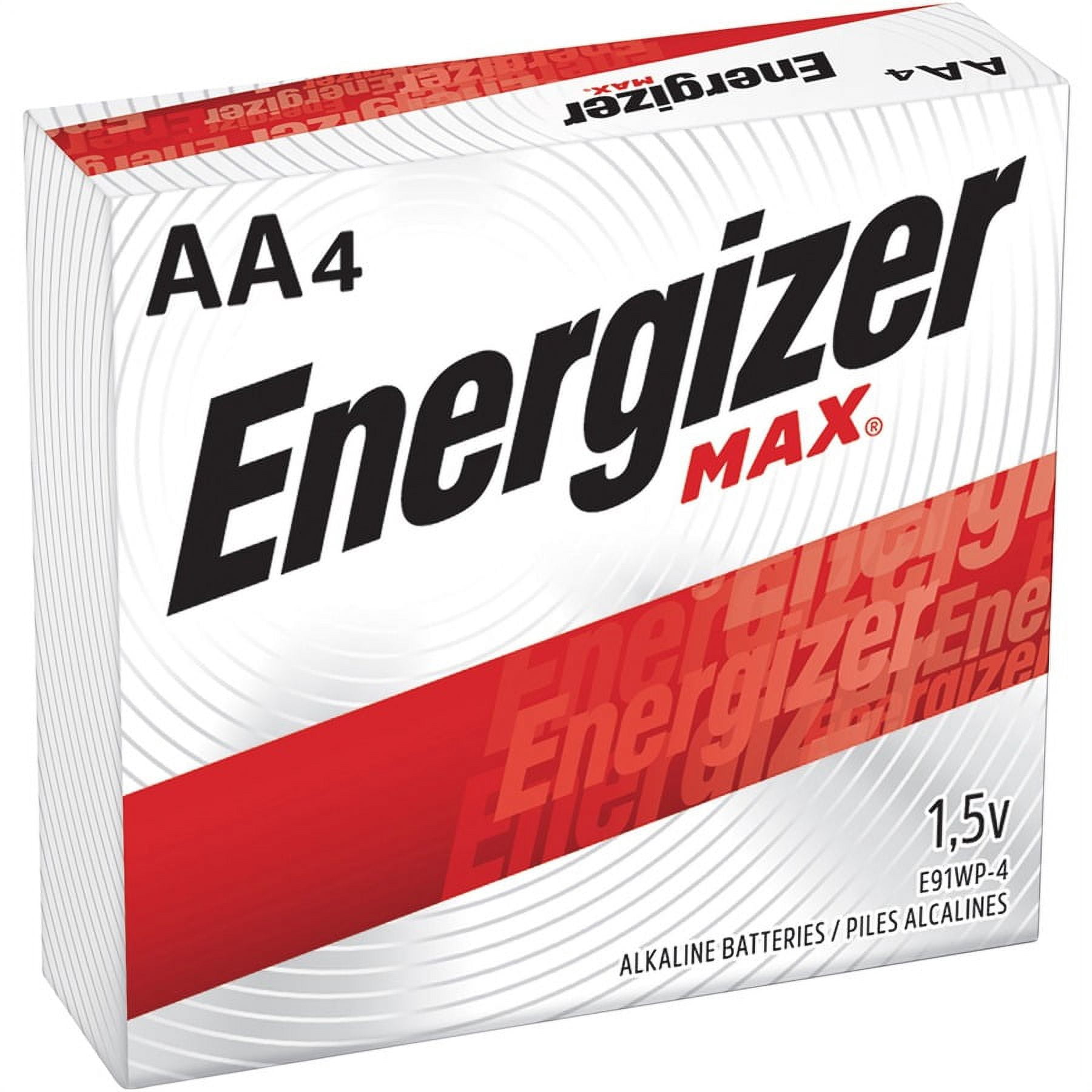 Energizer Max Alkaline Aa , 1 Pack - For Multipurpose - Aa - 1.5 V Dc - Alkaline - 144 / Carton