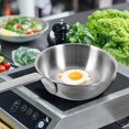 thumbnail image 3 of Non Stick Omelet Pan Mini Pancake Maker Stainless Steel Egg Frying Pan Butter Melting Pots Coffee Warmer Pots for Home Kitchens Cooking Breakfast Use, 3 of 6