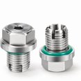 thumbnail image 2 of -1.5 X 15mm Oversize Piggyback Oil Drain Plug, Stainless Steel Self Tapping Oil Pan Thread Repair Kit, 2 of 7