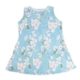 thumbnail image 4 of Vestido Playero Floral De Playa Para Mujer, Sin Mangas, Cuello Redondo, Bolsillos Informales, Vestido Sin Mangas Bohemio, 4 of 7