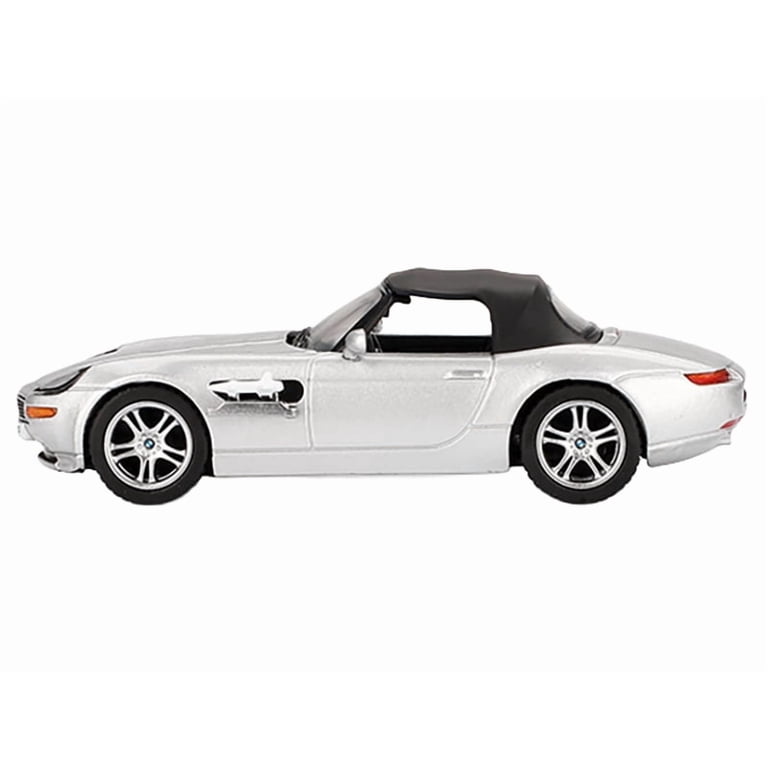 BMW Z8 Silver Metallic w/Black Soft Top 007 James Bond 