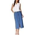 thumbnail image 2 of Camiseta sin mangas INSPIRE CHIC para mujeres, blusa suelta de cuello en V, camisetas polo sólidas, top casual XL blanco, 2 of 6