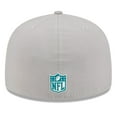 thumbnail image 4 of Men's New Era Gray Jacksonville Jaguars 2025 Sideline  59FIFTY Fitted Hat, 4 of 5
