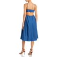 thumbnail image 2 of Aqua Womens Havana Linen Blend Boho Sundress, 2 of 2