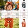 thumbnail image 4 of CAUYDY Newborn Girl Long Sleeved Romper Baby Girls Soft Bodysuit Set Infant Fall Winter Clothing Toddler Outfit 3M 6M 9M 1T 2T Sizes 12-18 Months,Pink, 4 of 9