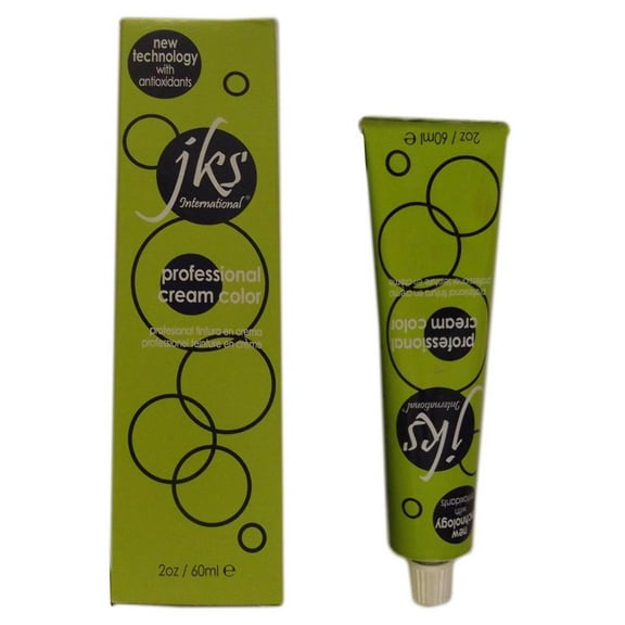 Jks International Professional Permanent Cream Hair Color 11.07/ULP Platinum Blonde Super Light 2 Ounce 60 Milliliters