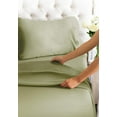 thumbnail image 5 of CGK Linens 4-Piece Extra Deep Pocket Sheet Set - California King Size Breathable & Cooling Bed Sheets Fits 18"-24" Mattresses, Sage Green, 5 of 7