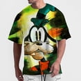 thumbnail image 4 of Camiseta con estampado 3D de Disney Goofy, nueva camiseta animada, top de verano para parejas, padres e hijos, manga corta, verano genial, 4 of 4
