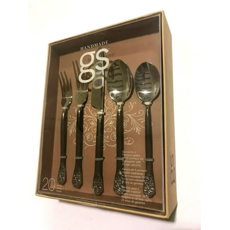 

Gourmet Settings Avalon 20-Piece Flatware Set