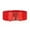 Red, variant on Adjustable Buckleless Belt Elastic Woven Stretch Metal Hook Elastic Belt for Women Girlfriend Valentines Day Gifts