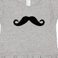 thumbnail image 4 of Inktastic Mustache Girls Toddler Dress, 4 of 5