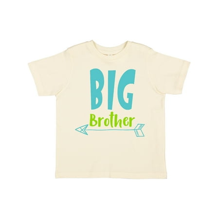 

Inktastic Big Brother Older Brother Arrow Sibling Family Gift Toddler Boy Girl T-Shirt