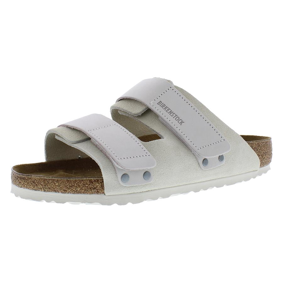 Birkenstock Uji Unisex Shoes Size 8, Color: Antique White