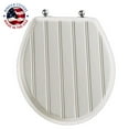 thumbnail image 2 of Bemis Manufacturing 29CP-000 Round Cottage Toilet Seat, White, 2 of 4