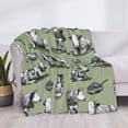 thumbnail image 4 of Throw Blanket for Couch, Farm Cows Super Soft Fuzzy Comfy Warm Throw Blanket, Cuteness Lightweight Cozy Plush Flannel Blanket & Throws for Sofa and Bed All Season, 4 of 5