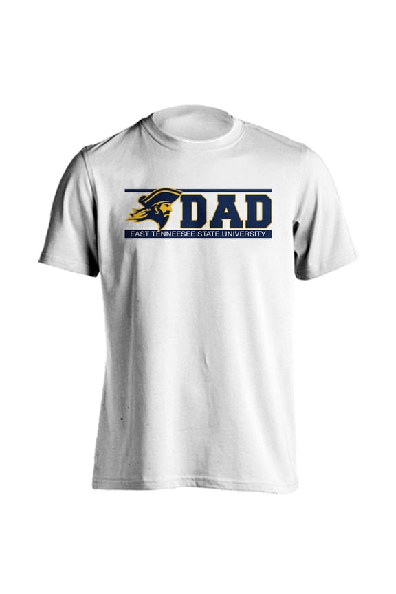 East Tennessee State University ETSU Buccaneers Dad Proud Parent T-Shirt