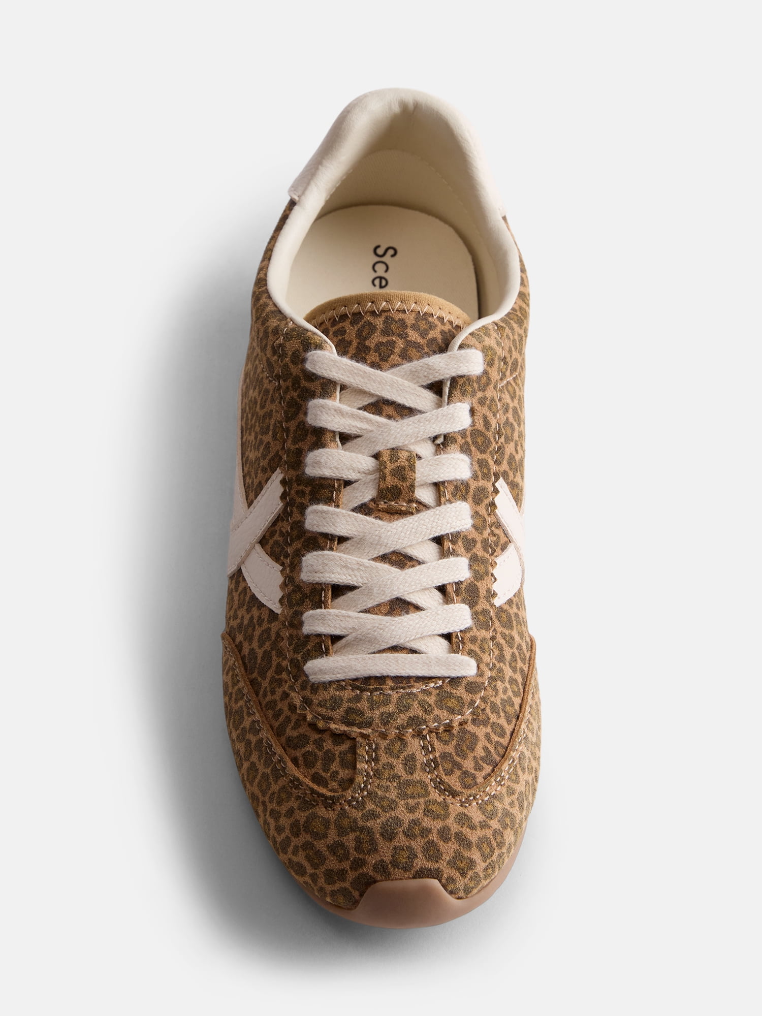 Scenario Women's Lace Up Low Profile Sneakers