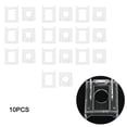 thumbnail image 2 of 20Pcs Clear Acrylic Display Stand Adjustable Bracket Stand For Bowl Plate Photo Frame Phone Display Plastic Tag Rack 11.5x6x11cm, 2 of 11