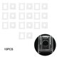 thumbnail image 2 of 20Pcs Clear Acrylic Display Stand Adjustable Bracket Stand For Bowl Plate Photo Frame Phone Display Plastic Tag Rack 11.5x6x11cm, 2 of 11