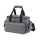 thumbnail image 2 of Bolsa de maquillaje de viaje, bolsa de aseo, bolso de mano grande, portátil, bolso de hombro ajustable Gris, 2 of 9
