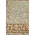 thumbnail image 3 of Exquisite Rugs Antique Weave Oushak Blue/Light Brown New Zealand Wool Hand-Knotted Area Rug, 3 of 6