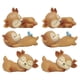 thumbnail image 1 of 6x Fawn Ornaments Deer Figurines 2x Style01 and 2x Style02 and 2x Style03 Fernando none, 1 of 8