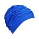 thumbnail image 1 of Sombreros de baño de nailon de color liso para mujer con diadema plisada Sombrero de poliéster para mujer, 1 of 5