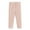 Pink, variant on Kiijoy Toddler Girls Leggings High Rise Cotton Pull-On Pants Casual Soft Trousers, Sizes 2-3