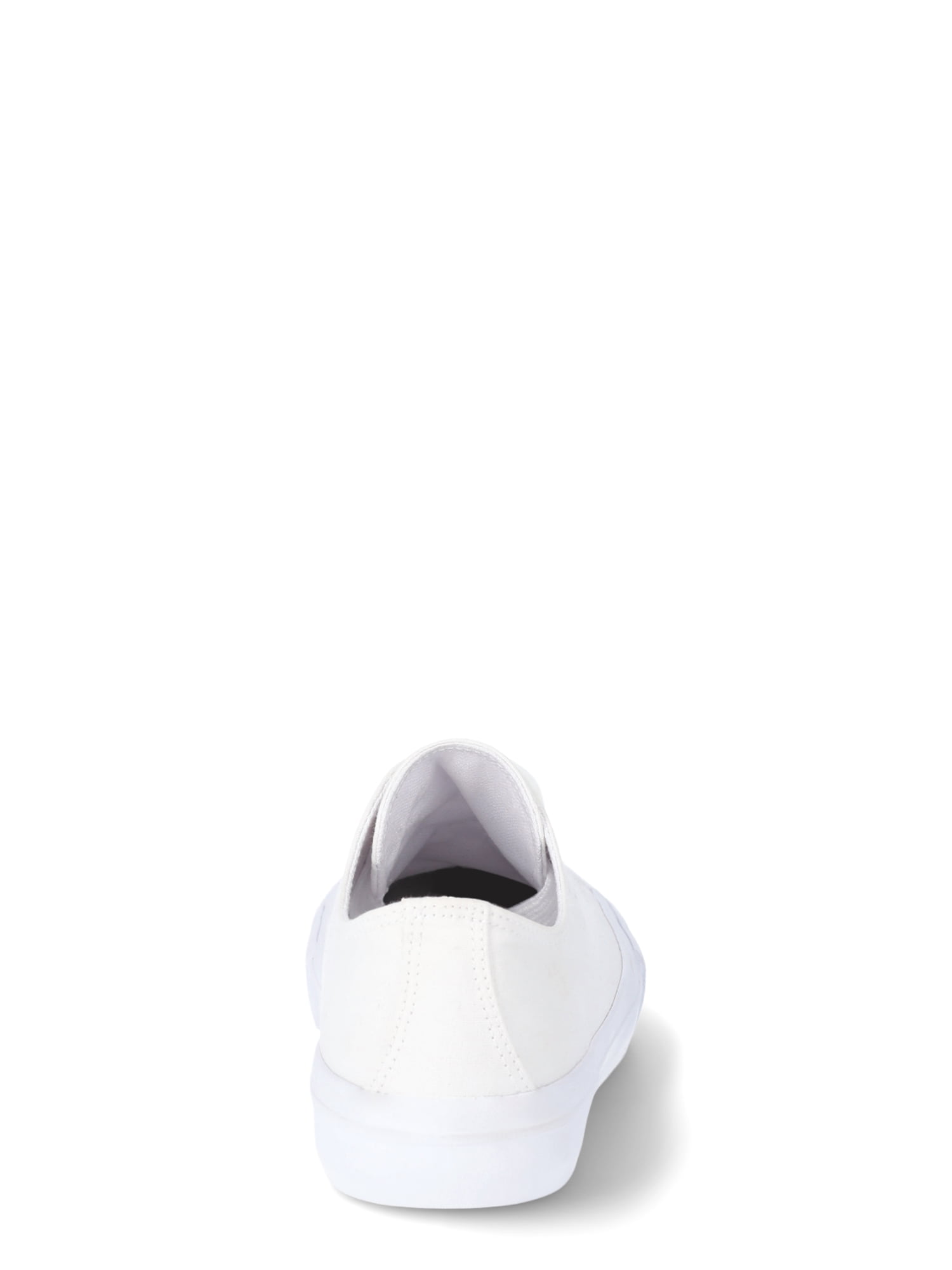 Women's Lace Up Casual Shoes, White, Size 8